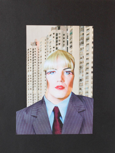 Jutta Hieret, Serie "Gemeinsam", Collage Nr. 7